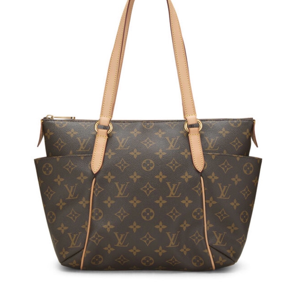Louis Vuitton Brown Monogram Tote Bag
